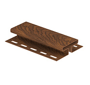 Соединитель (H-профиль) Ю-ПЛАСТ Timberblock "Пихта" Камчатская