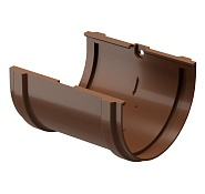 Döcke PREMIUM (Деке Премиум) Соединитель желоба (Каштан)