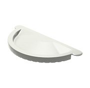 Заглушка желоба Foramina PUR D125/100, RAL 9010