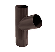 Тройник трубы Grand Line (RAL 8017 Коричневый)