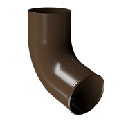 Отвод трубы Döcke STAL PREMIUM D90 Каштан