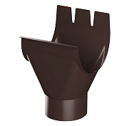 Воронка выпускная Foramina PUR D125/100, RAL 8017