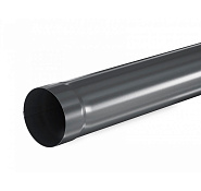 Труба водосточная Aquasystem 1000 мм D 90 RAL7024 PU