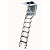 Чердачная металлическая огнестойкая лестница Fakro LSF 70*110