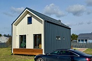 Фальц на дом по индивидуальному проекту в стиле Barn в КП Новосельцево