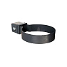 Хомут трубы Kliker ПВХ (GL 120/90 мм) RAL 7024 графит