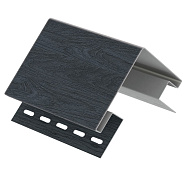 Наружный угол Ю-ПЛАСТ Timberblock Планкен Угольный