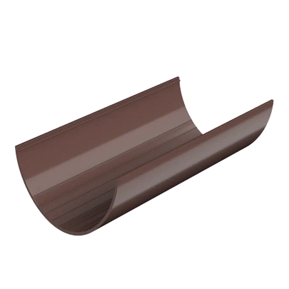 Желоб ТН ПВХ , коричневый, глянец (3м)