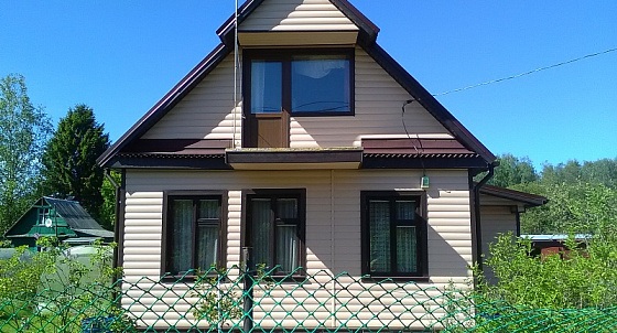 Облицовка блокхаусом СНТ Василеостровское