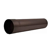 Труба водосточная D100х3000 Foramina Freeze D125/100, dark brown (темно-коричневый)