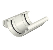 ТЕХНОНИКОЛЬ Макси соединитель желоба (Белый)