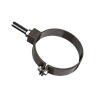 Хомут трубы универсальный L=180мм ТН ПВХ , темно-коричневый
