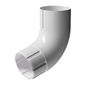 Колено Döcke STAL PREMIUM, 72⁰ D90 Пломбир