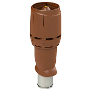 Теплоизолированный вентиляционный выход Vilpe 160/225/700 FLOW для труб D110–160 мм Кирпичный