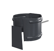 Держатель трубы D100 (на кирпич) Foramina PUR D125/100, RAL 7024