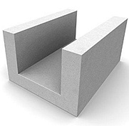 Газобетон U-блоки 300*250*500