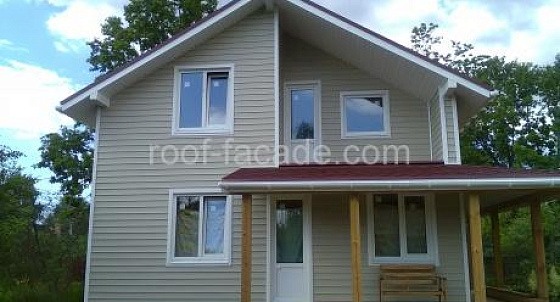 Виниловый сайдинг и цокольные панели в Б.Ижоре