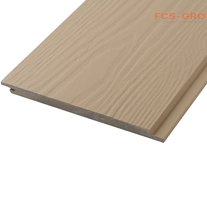 Фиброцементный сайдинг FCS Wood Click (шип-паз) 3000*190*10мм F03