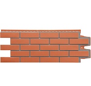 Фасадная панель Grand Line Клинкерный кирпич Design Терракотовый (шов RAL 7006)