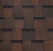 Ламинированная черепица Döcke PIE (Деке Пай) DRAGON STANDARD Темно-коричневый