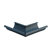 Угол желоба наружный Foramina Freeze D125/100 grey (серый)