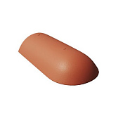 Braas "Франкфуртская", Начальная хребтовая черепица, Красный