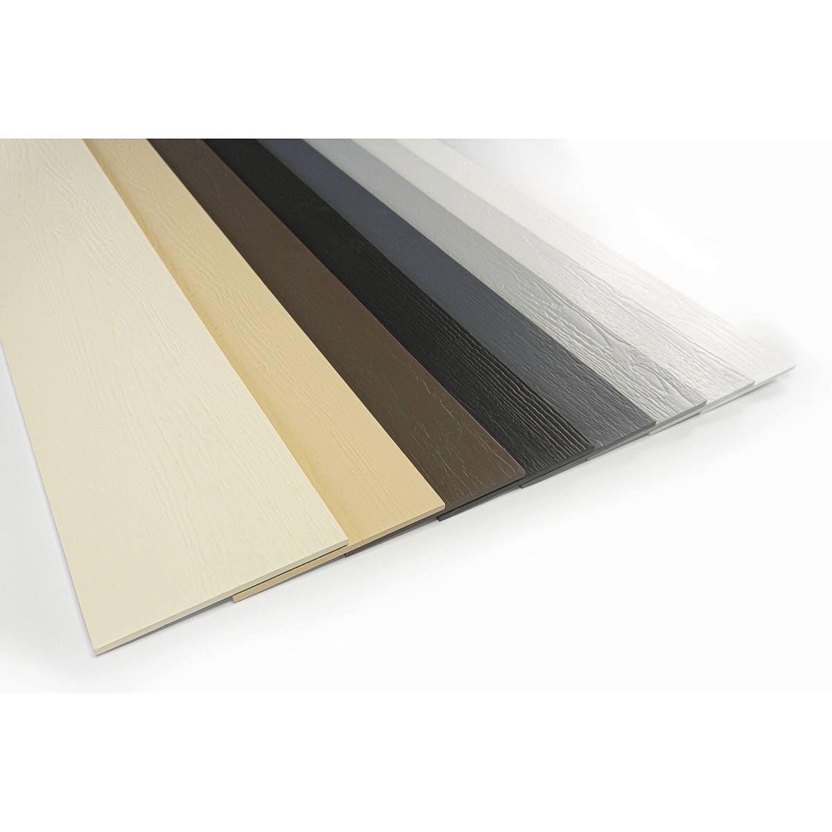 Фиброцементный сайдинг FIBRA PLANK 200х3000х8мм 0,6м2 RAL 9003