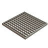 Standart Park Решетка штампованная к дождеприемнику Basic стальная оцинкованная 391х391х26мм
