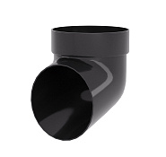 Колено сливное ПВХ Grand Line (Гранд Лайн) Графит