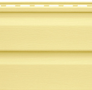 Виниловый сайдинг Альта Профиль Канада Плюс Престиж Желтый 3,66 x 0,23 м