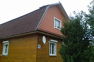 Отделка фронтонов Этернитом в Саперном
