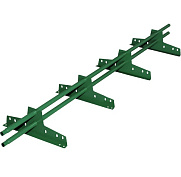 Снегозадержатель TEKTA EURO d-25(круг) 6005, 3м