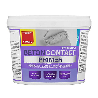 ГРУНТОВКА BETON CONTACT PRIMER NEOMID (НЕОМИД) 1,3 кг