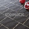 Steingot Тротуарная плитка Старый город Угольный гранит (Stella Nera) 60 мм