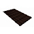 Металлочерепица Grand Line Kvinta Plus 0,5 GreenCoat Pural Matt RR 887 Шоколадно-коричневый