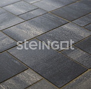 Steingot Тротуарная плитка Мюнхен Графитовый камень (Stein Black) 60 мм