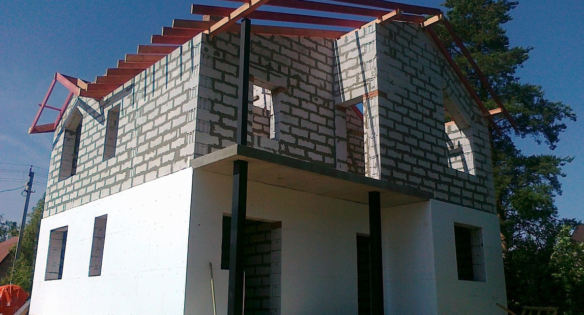 Дом из газобетона в Горелово - 3 900 000 р