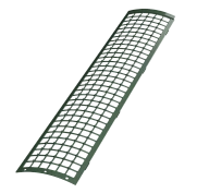 Решетка желоба защитная (0,6 пог.м.)ТН ПВХ, зеленый
