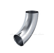 Аквасистем отвод трубы d=90 Сталь оцинкованная