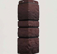 Угол фасадной панели Docke PREMIUM BURG тёмный