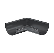 Угол желоба внутренний 90° Aquasystem Комфорт D125 RAL7024 PE
