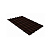 Металлочерепица Grand Line Classic 0,5 GreenCoat Pural Matt RR 887 Шоколадно-коричневый (RAL 8017 Шоколадно-коричневый)