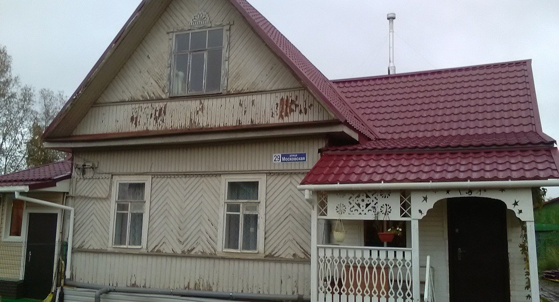 Монтаж металлочерепицы в пос. Тярлево