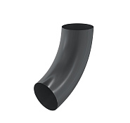 Колено универсальное 72°Aquasystem Комфорт D90 RAL7024 PE