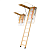 Чердачная складная деревянная лестница Fakro LWK Plus 70*94*280