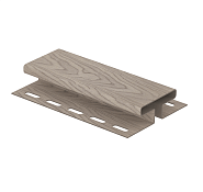 Соединитель (H-профиль) Ю-ПЛАСТ Timberblock "Пихта" Сахалинская