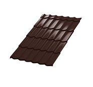 Профиль М35 Классик 0.45мм 8017 (коричневый) РЕ 3610мм