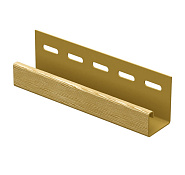 J-планка (J-trim) Ю-ПЛАСТ Timberblock Дуб золотой