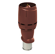 Теплоизолированный вентиляционный выход Vilpe 160/225/500 FLOW для труб D110–160 мм Красный