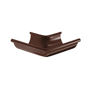 Угол желоба 90° наружный PU, 125/90 RAL8017